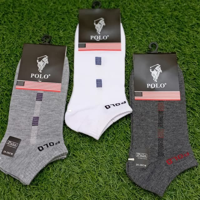 Pack Of 3 Ankle Socks For & Women Both