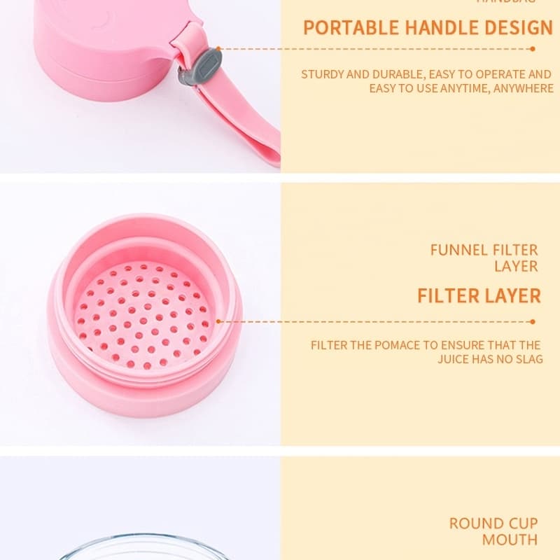 6 Blades Portable Juicer Blender