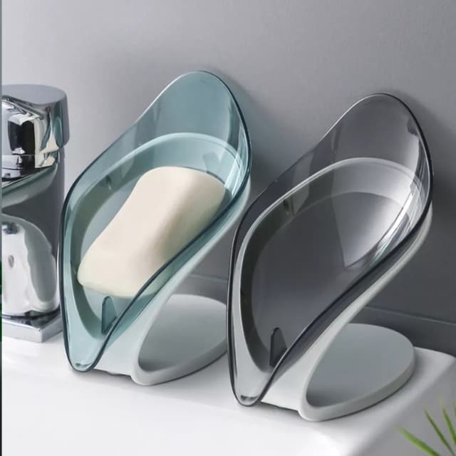 Pack Of 2 Leaf Soap Holder For Kitchen & Bathroom