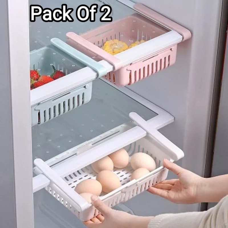 Pack Of 2 Storage Rack Organizer